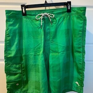 Men’s Tommy Bahama Green Quick-Dry Board Shorts